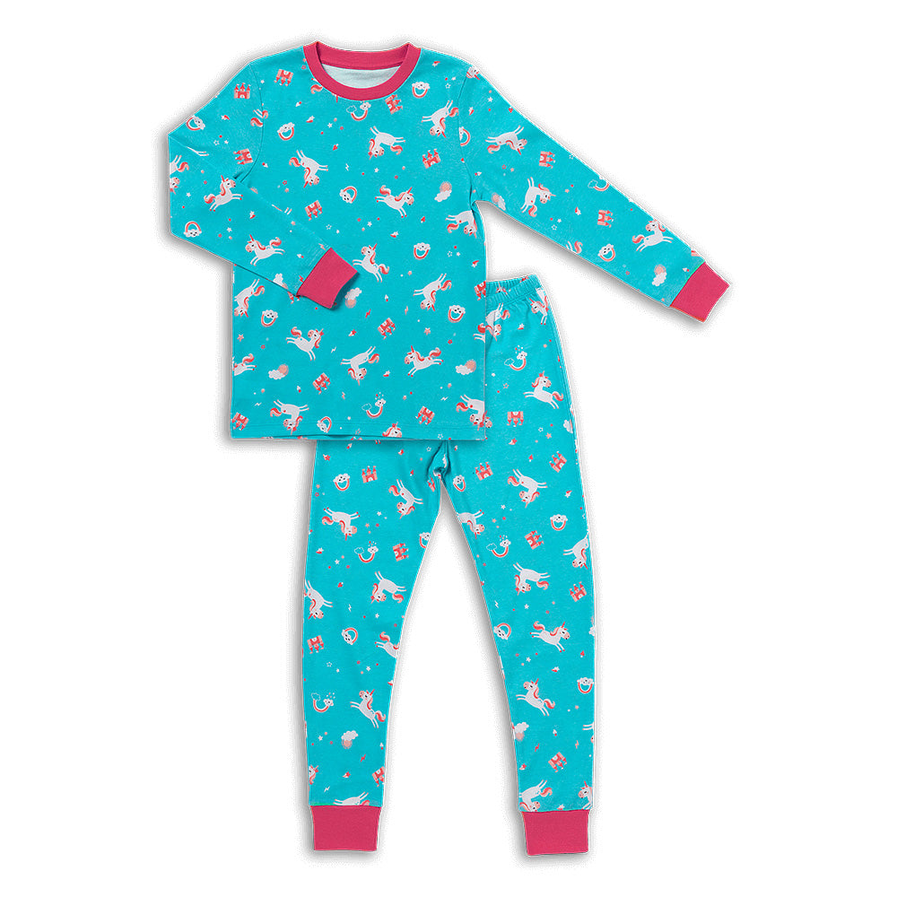 Kinder-Pyjama aus Bio Baumwolle