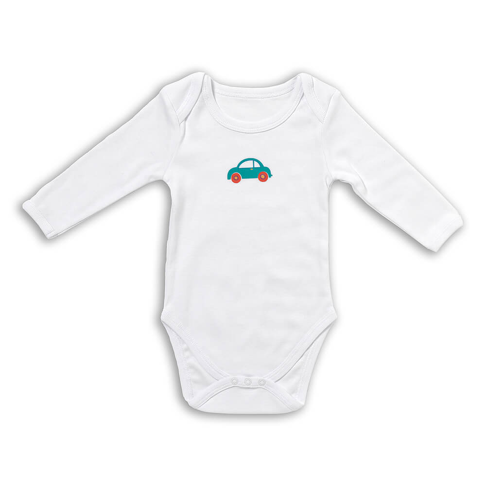 Bio Baby-Bodys langarm 3er-Pack