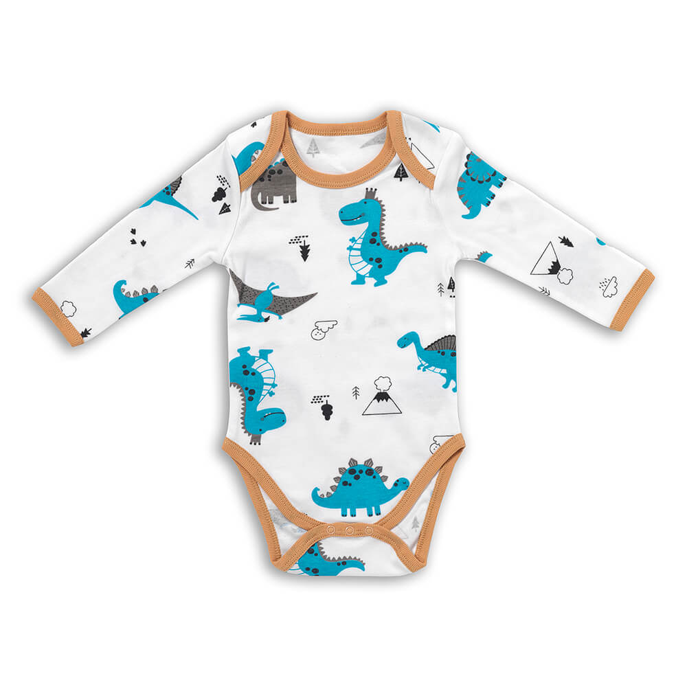 Bio Baby-Bodys langarm 3er-Pack