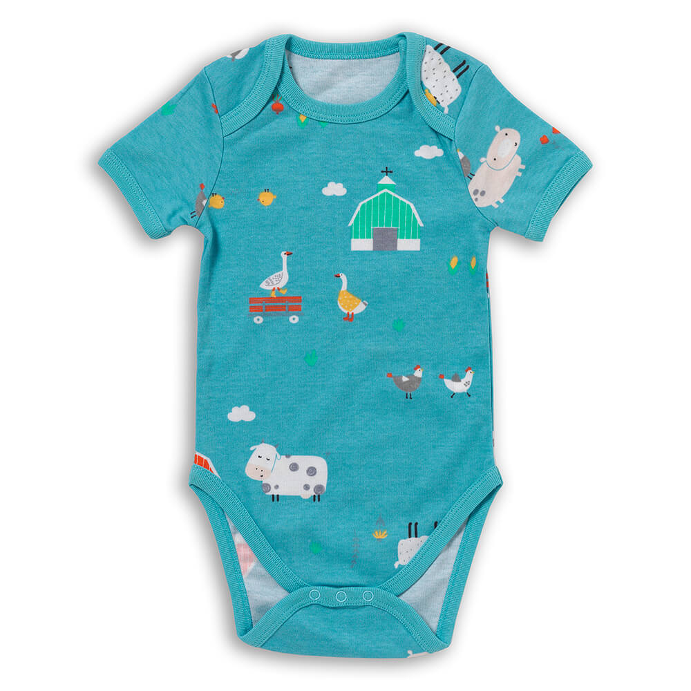 Bio Baby-Bodys kurzarm 5er-Pack