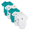 Bio Baby-Bodys kurzarm 5er-Pack