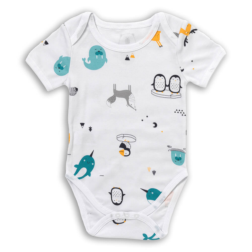 Bio Baby-Bodys kurzarm 5er-Pack