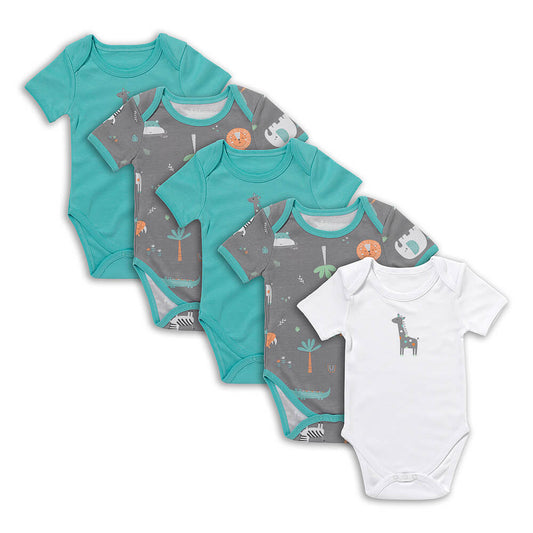 Bio Baby-Bodys kurzarm 5er-Pack