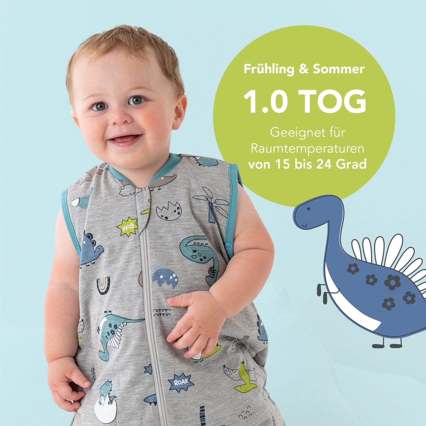 Babyschlafsack, 1.0 Tog