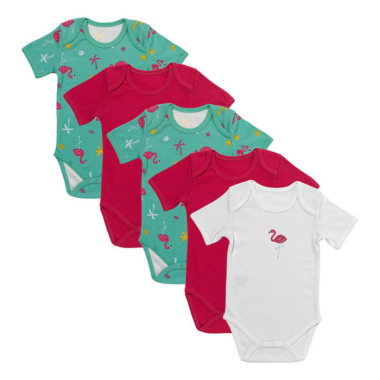 Bio Baby-Bodys kurzarm 5er-Pack