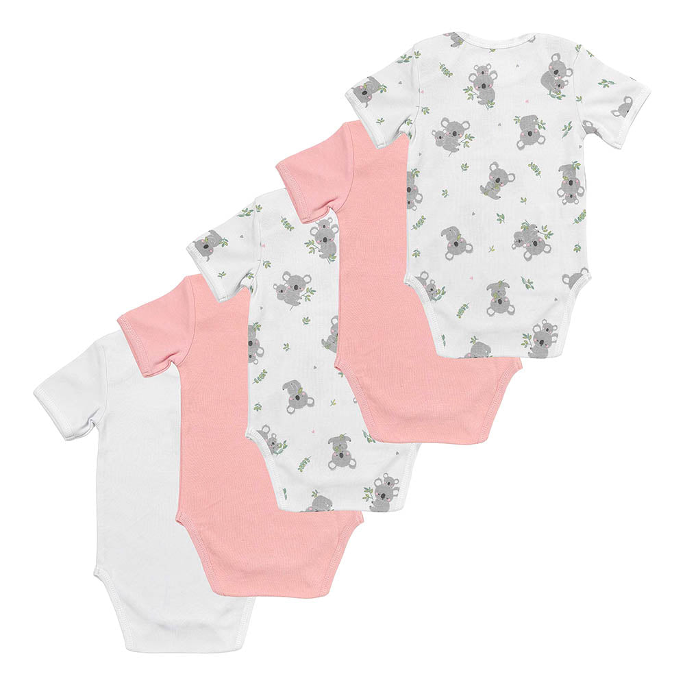 Bio Baby-Bodys kurzarm 5er-Pack