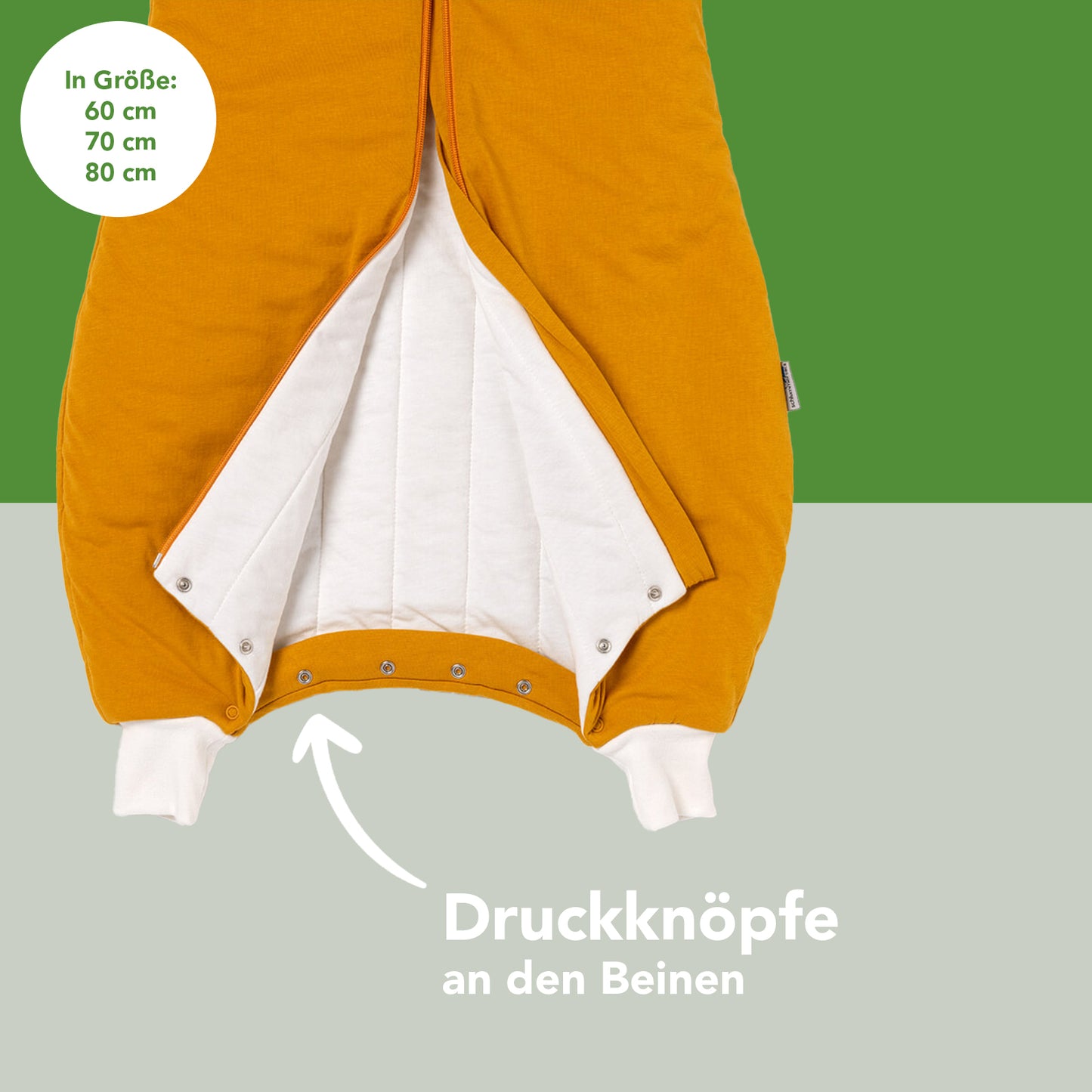 Schlafsack mit Füßen, 1.0 TOG