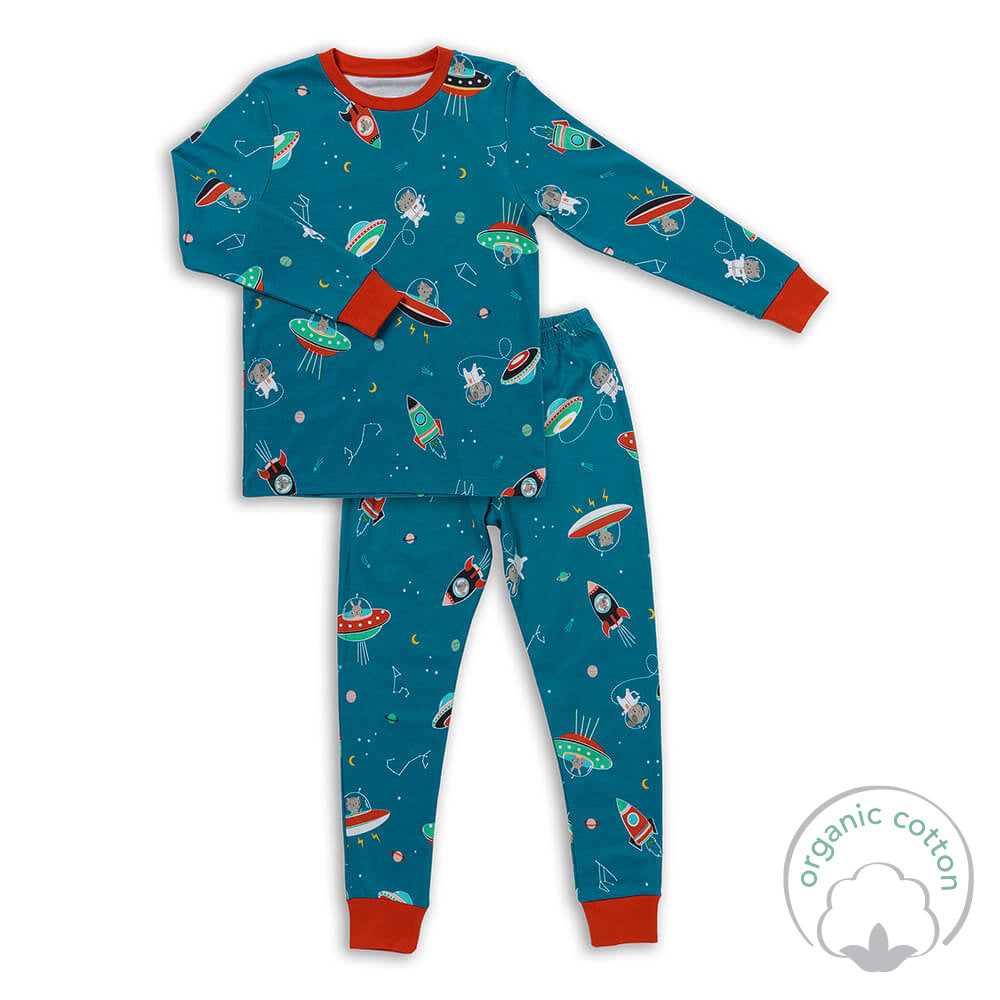 Kinder-Pyjama aus Bio Baumwolle