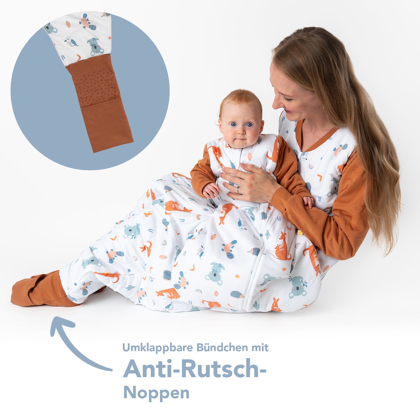 Schlafsack mit Füßen für Erwachsene 3.5 TOG