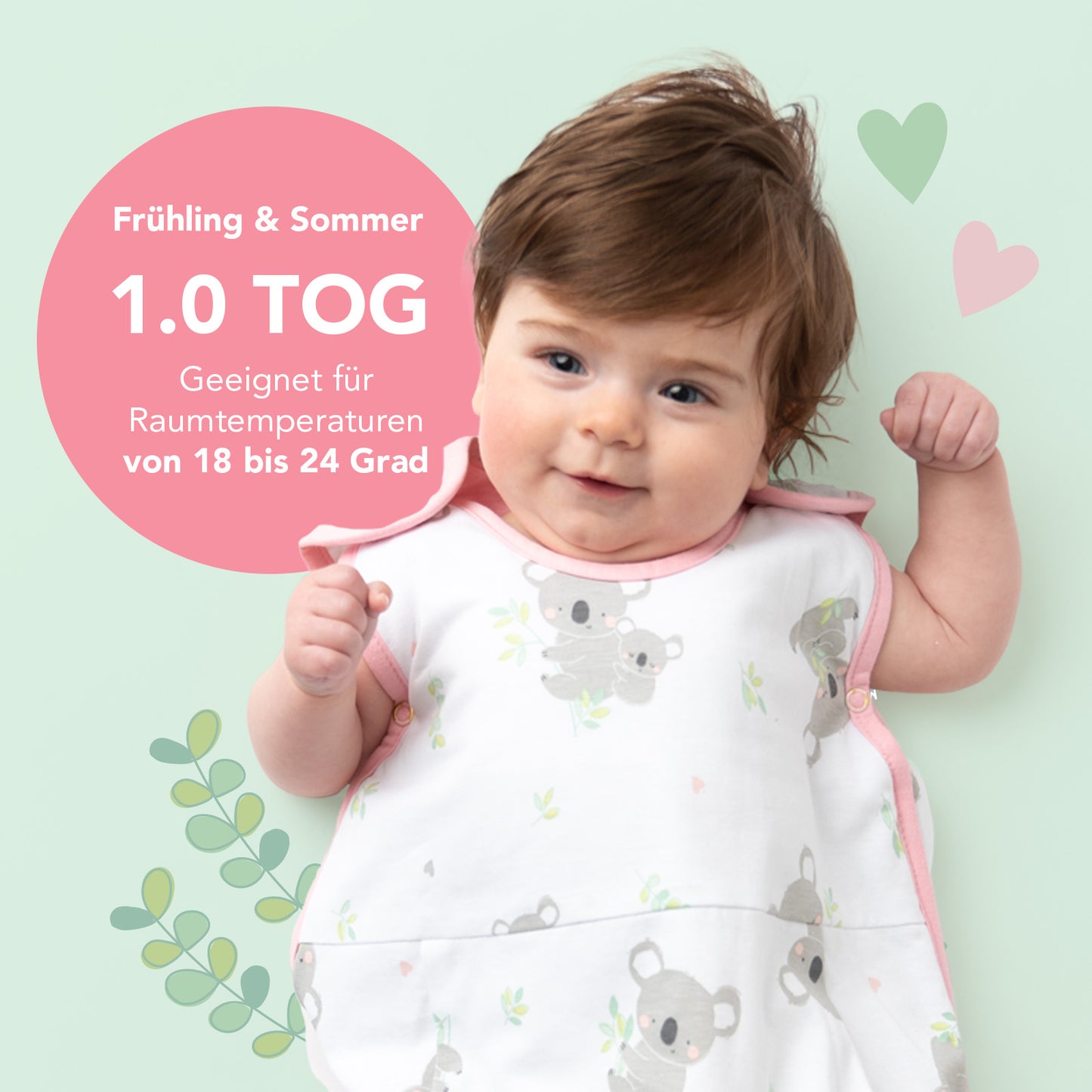 Babyschlafsack, 1.0 Tog